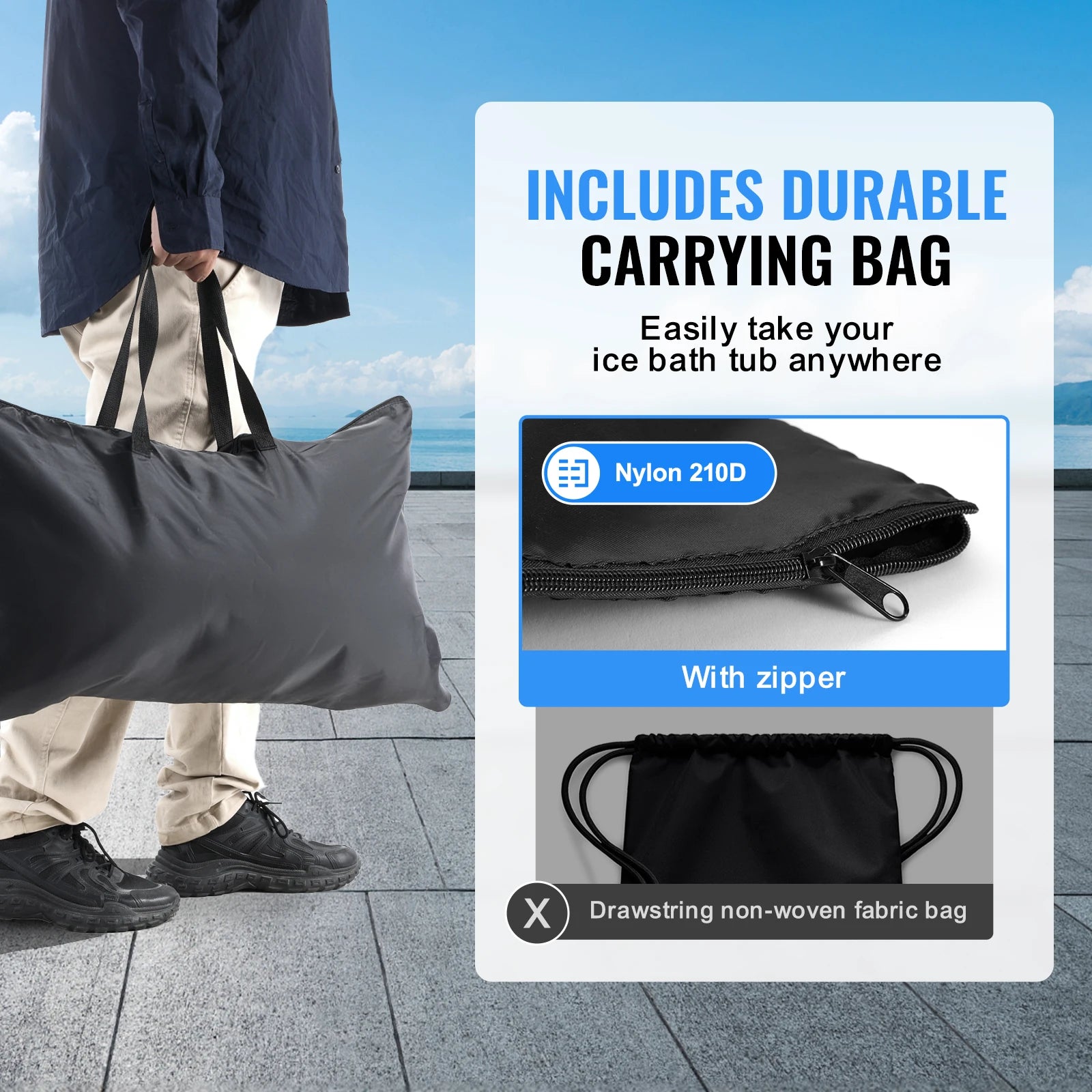 Portable Cold Plunge Barrel