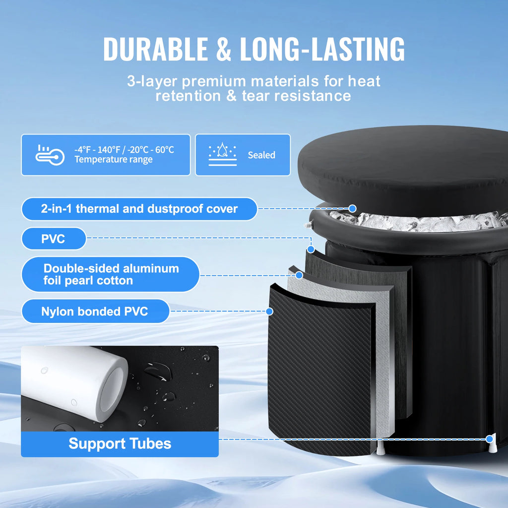 Portable Cold Plunge Barrel