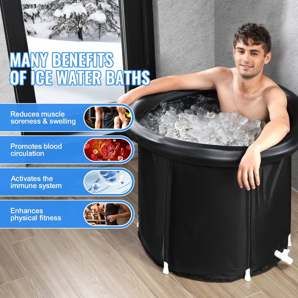 Portable Cold Plunge Barrel