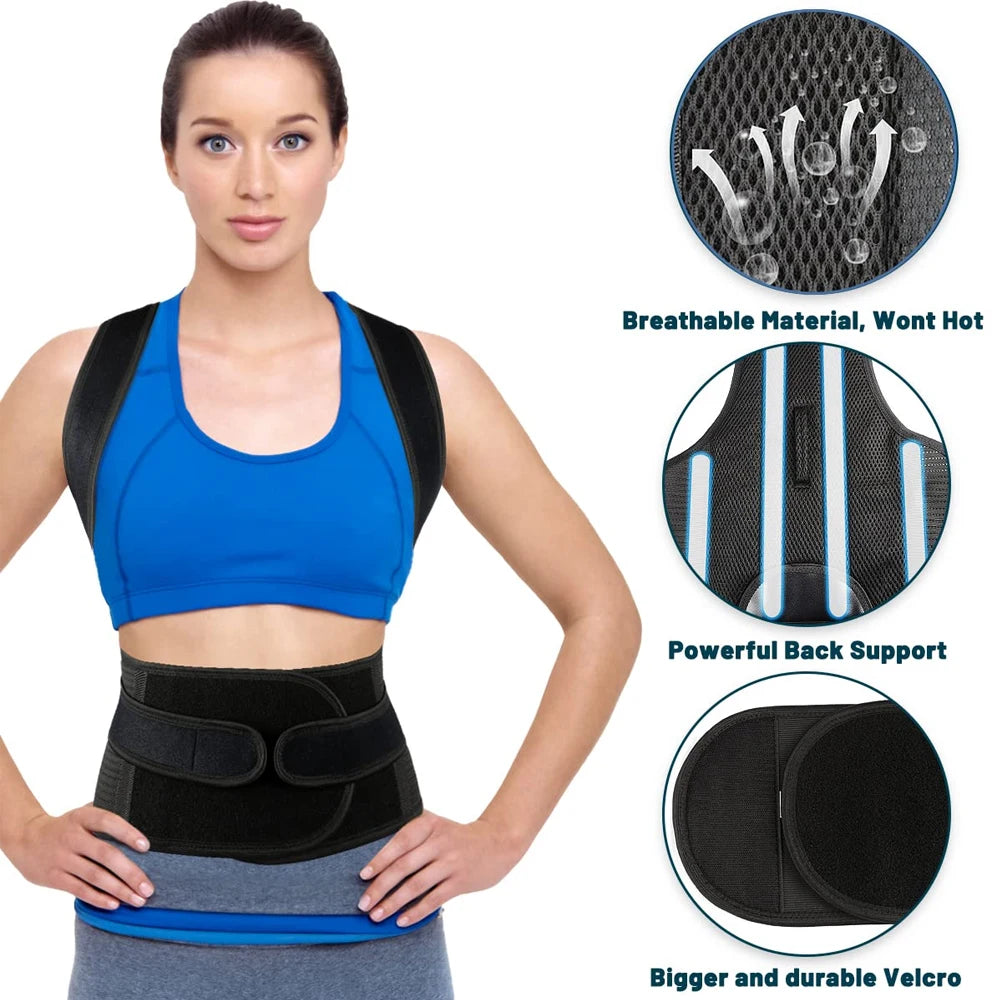 Adjustable Posture Support Brace