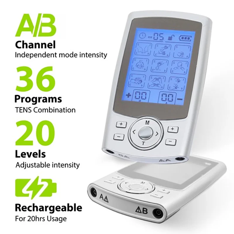 Digital Muscle Stimulator — 36-Mode Electric Massage System