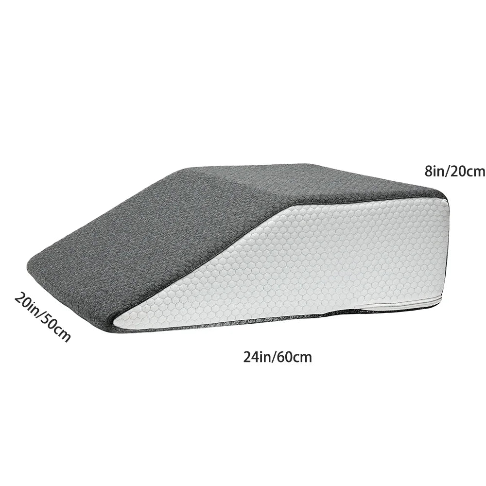 Memory Foam Leg Elevation Wedge Pillow